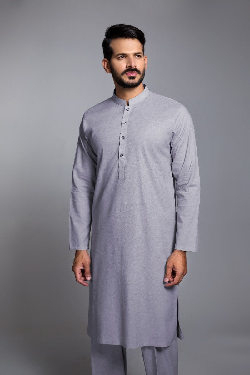 Grey Unstitched Fabric Omega 20