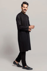 Black F-Cambric Unstitched Fabric