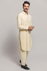 Cream Gul Comfort Unstitched Fabric