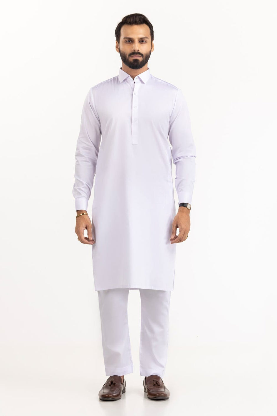 Gul Capri Latha Unstitched Fabric Cotton-LF