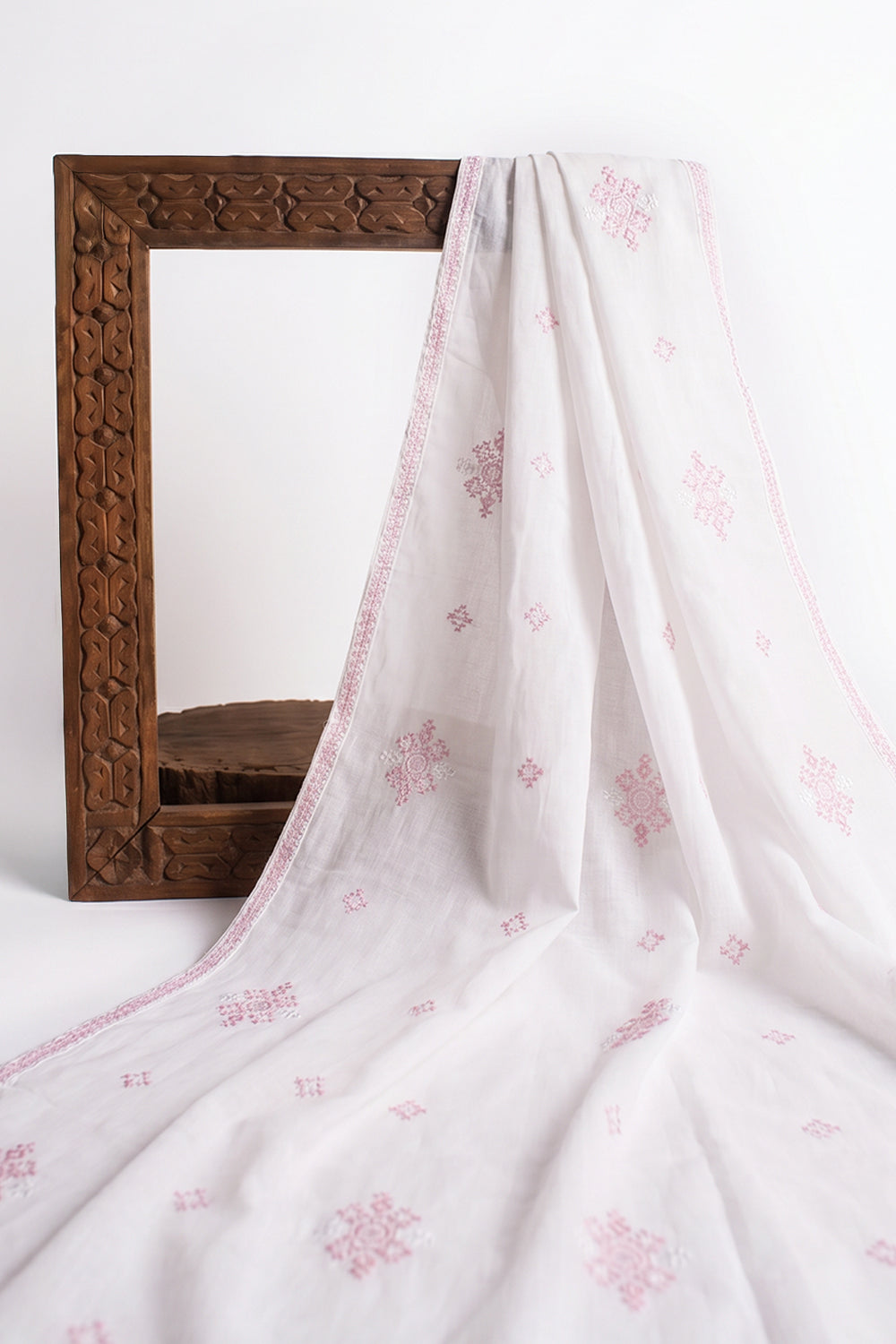 Embroidered Lawn Dupatta