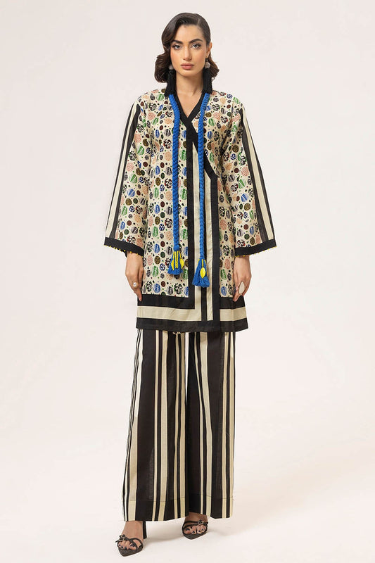 2 Piece Unstitched Printed Lawn Suit TL-52036