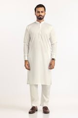 Off White Unstitched Fabric PLATINUM LATHA