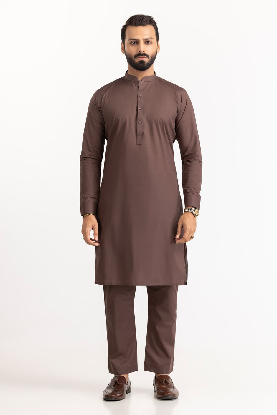 Gul Capri Latha Unstitched Fabric Cotton-LF