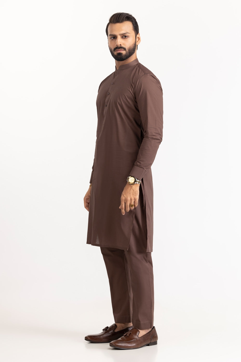Gul Capri Latha Unstitched Fabric Cotton-LF