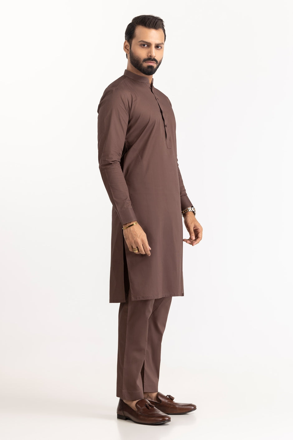 Gul Capri Latha Unstitched Fabric Cotton-LF