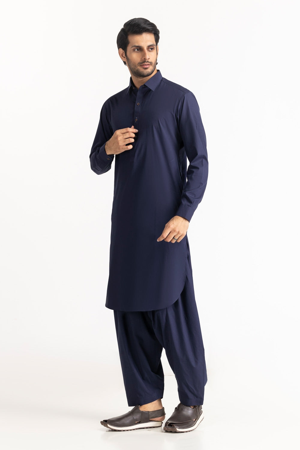 GINI GOLD Unstitched Fabric Blended-LF