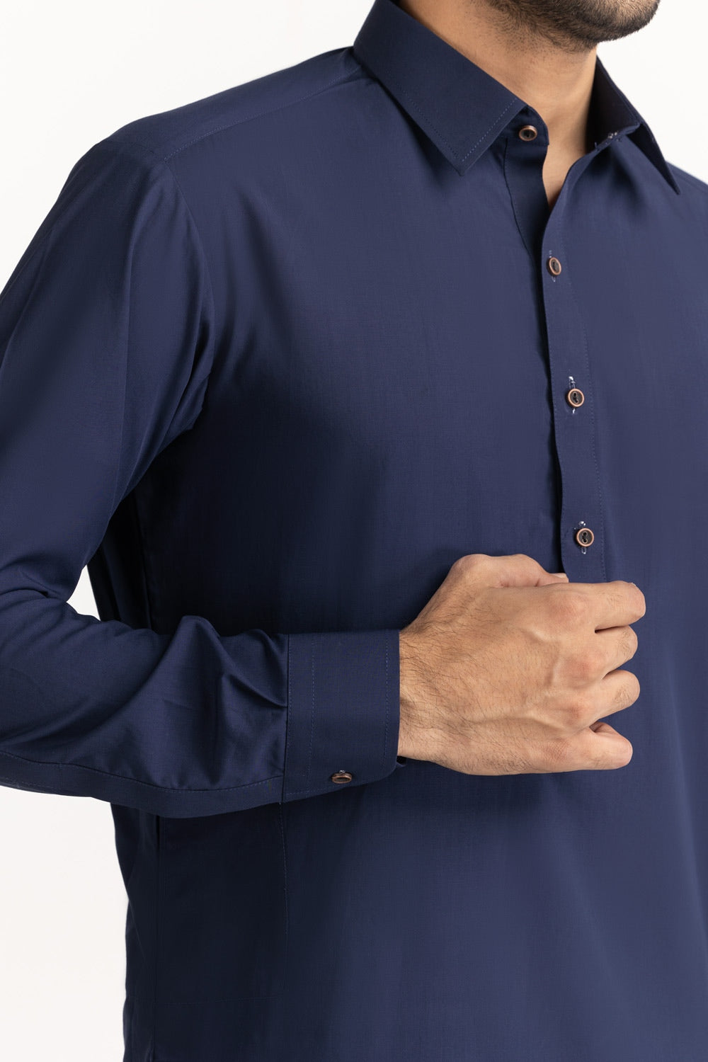 GINI GOLD Unstitched Fabric Blended-LF