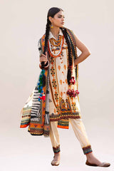 3 Piece Unstitched Printed Lawn Suit CL-42236