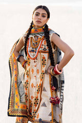 3 Piece Unstitched Printed Lawn Suit CL-42236