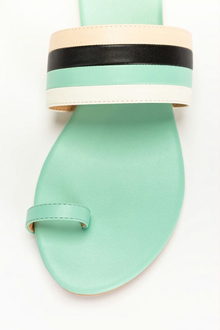 Women Green slipper IDF-20-77