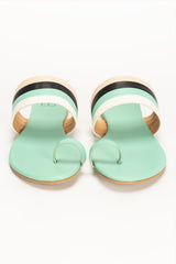 Women Green slipper IDF-20-77