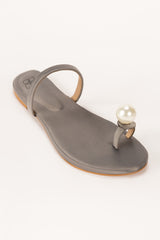 Women Grey Slipper IDFT-21-46