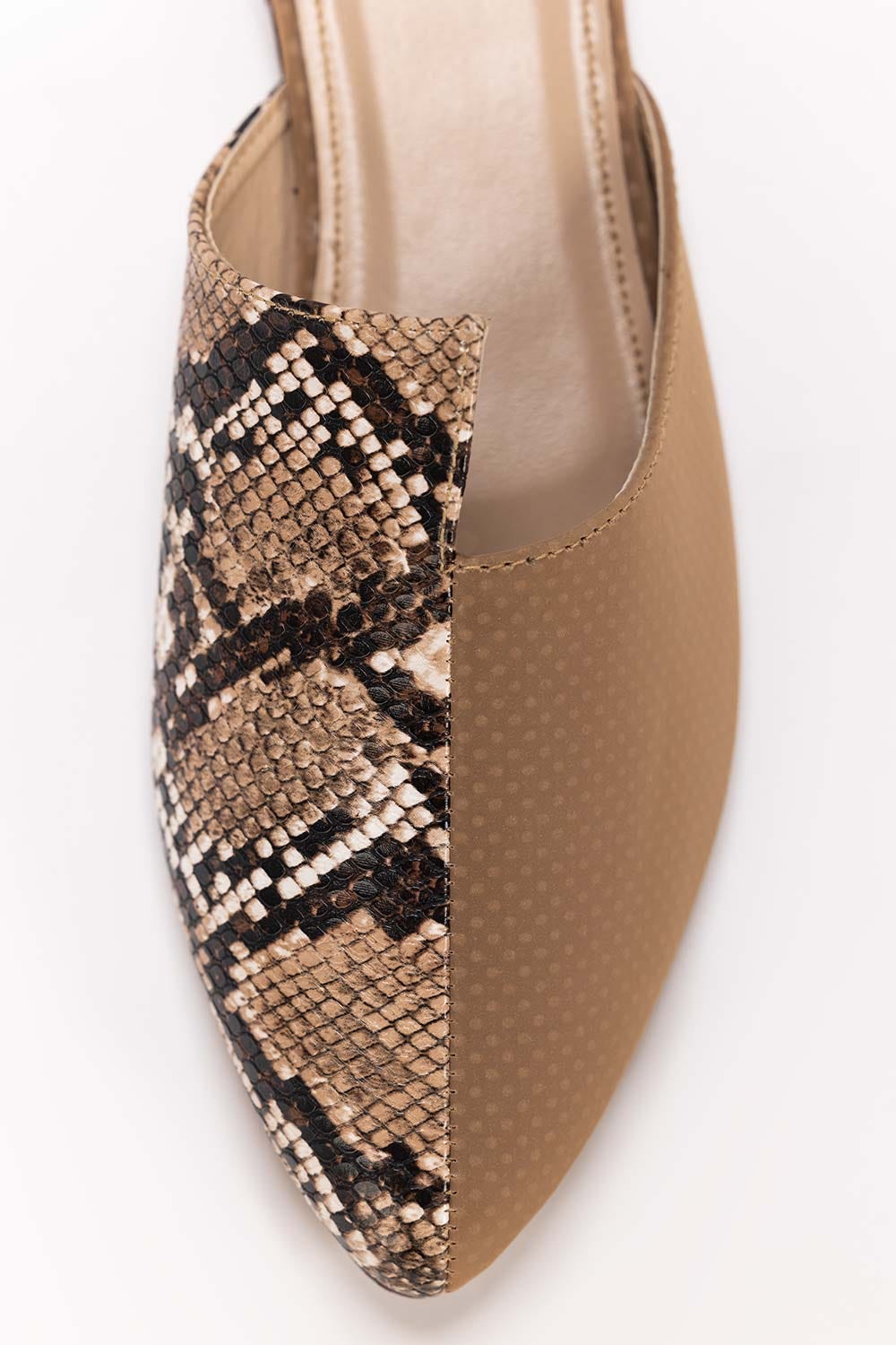 Women Brown Mules
