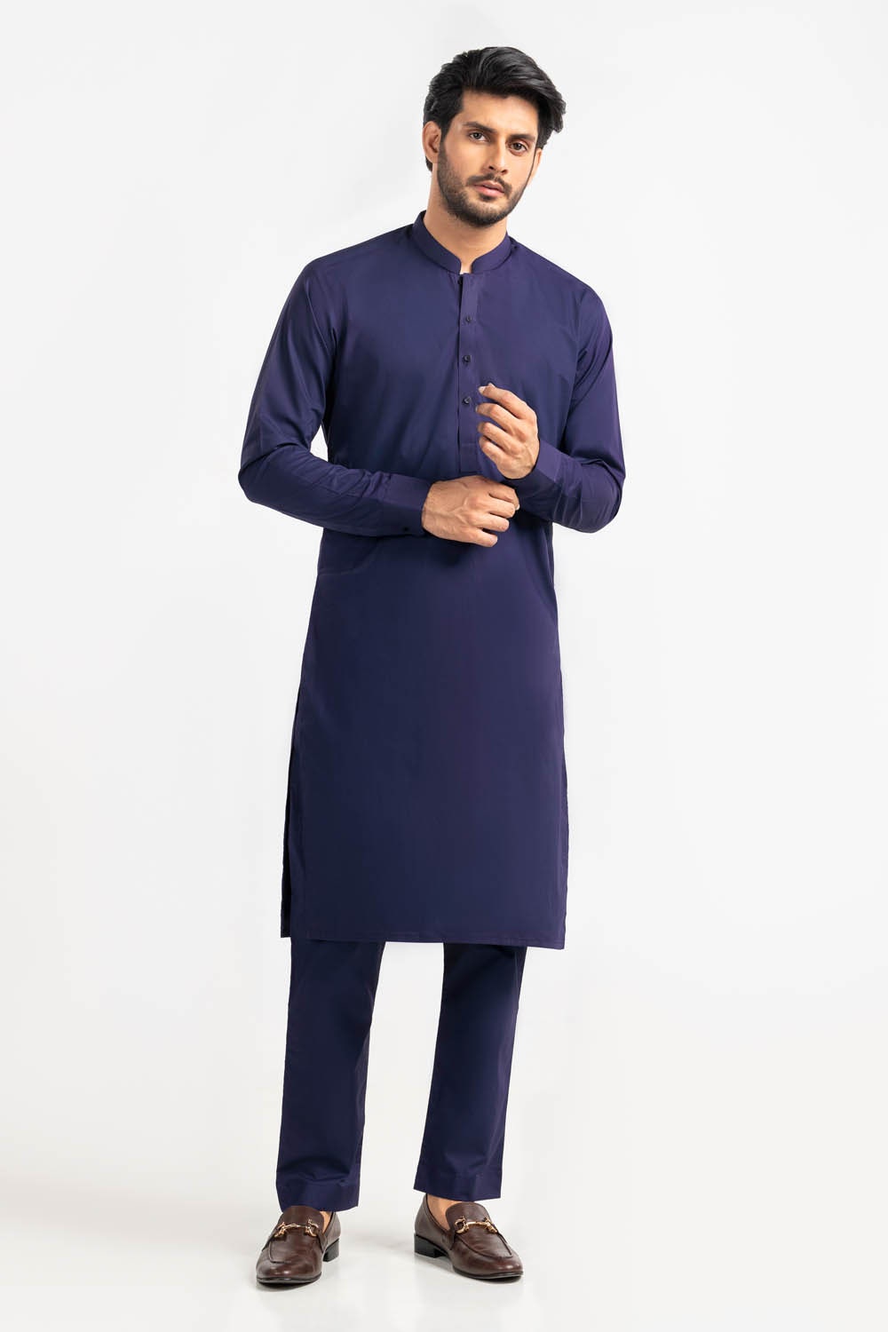 Horizon Latha Unstitched Fabric Cotton-LF