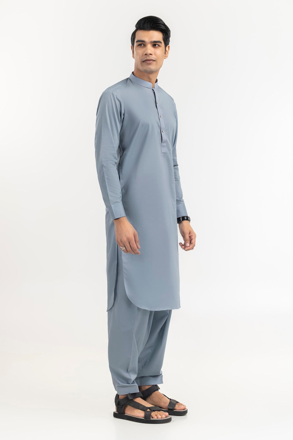 Gul Capri Latha Unstitched Fabric Cotton-LF