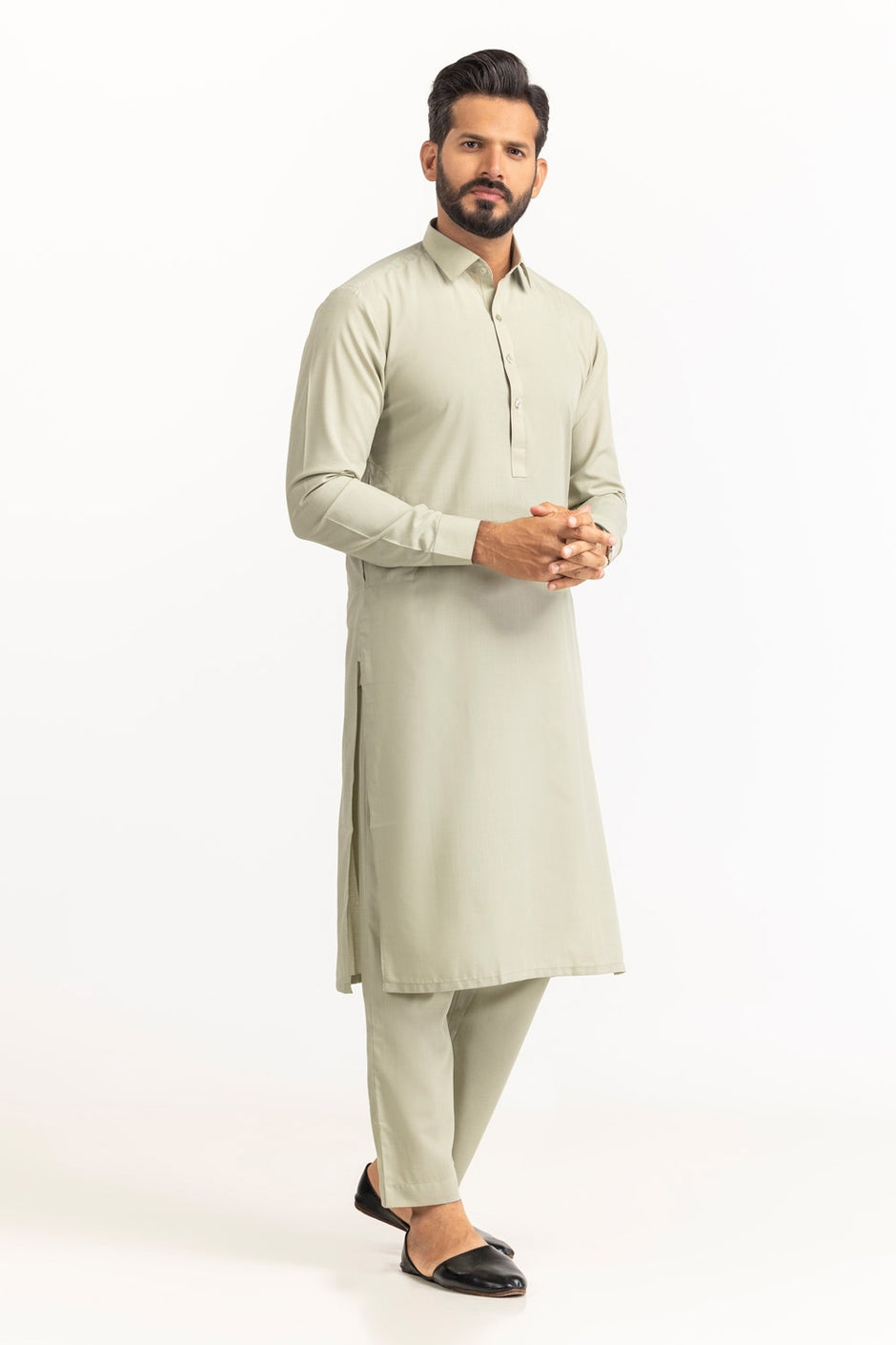 Gul Makhmal Unstitched Fabric Blended-LF