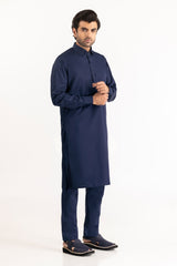 Red Gold Latha Unstitched Fabric Cotton-LF