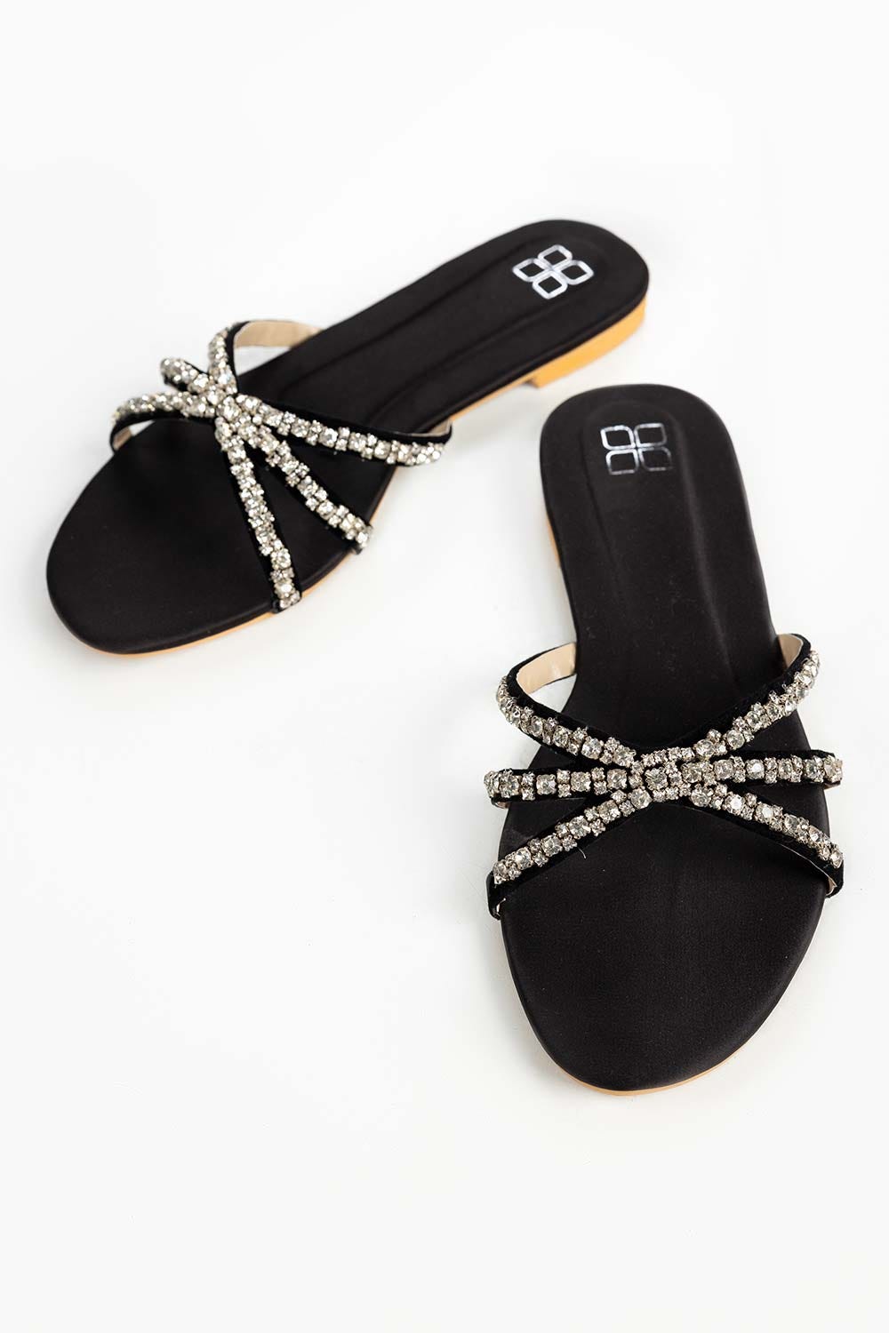 Women Black Slipper IDFT-SS22-18
