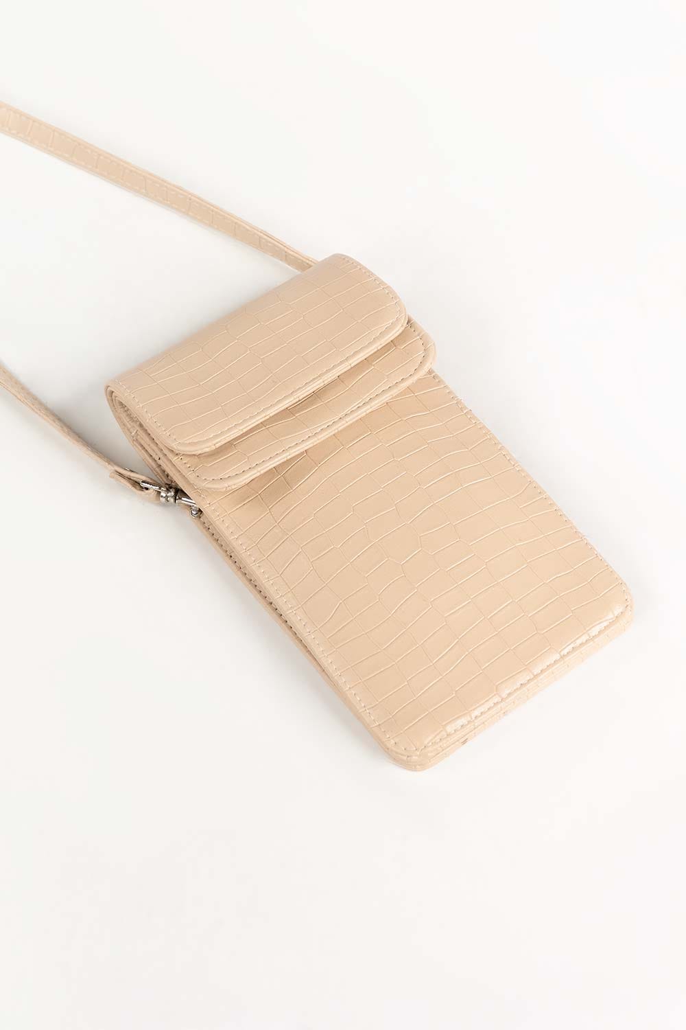 Beige Cross Body Women Wallet IDW-SS22-11