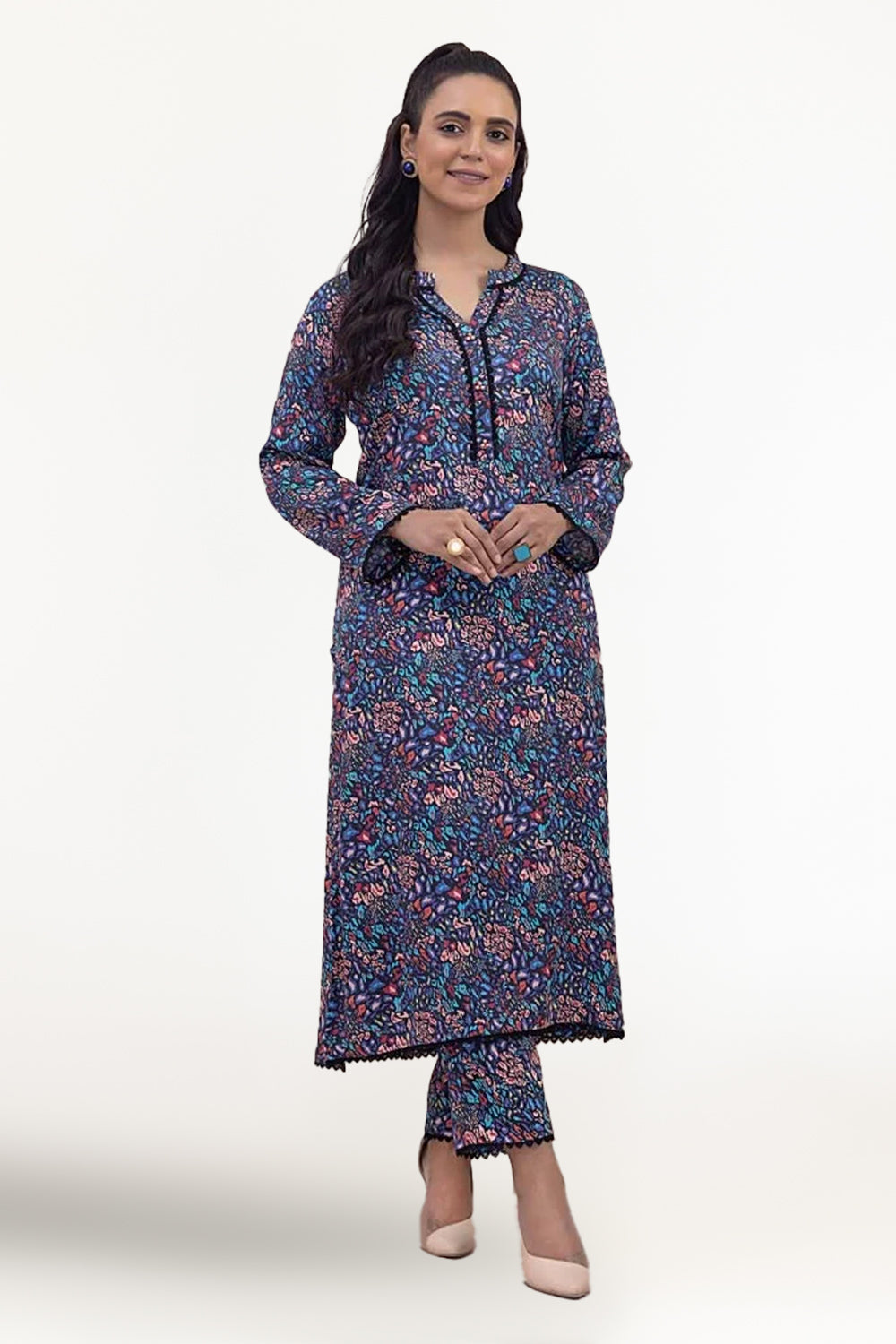 2 Piece Cotail Unstitched Suit