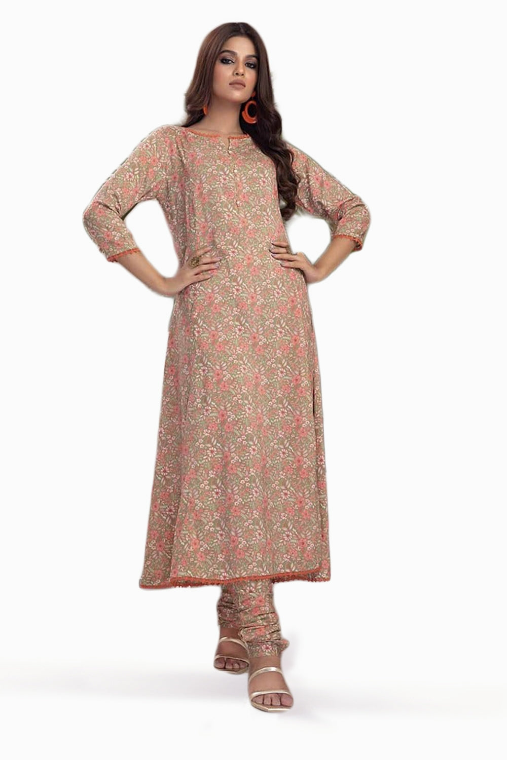 2 Piece Linen Unstitched Suit