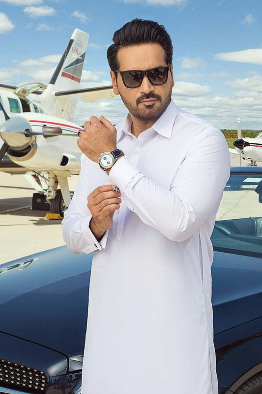 White Unstitched Fabric With Gift Box X-Series - Exeptional Collection Zircon