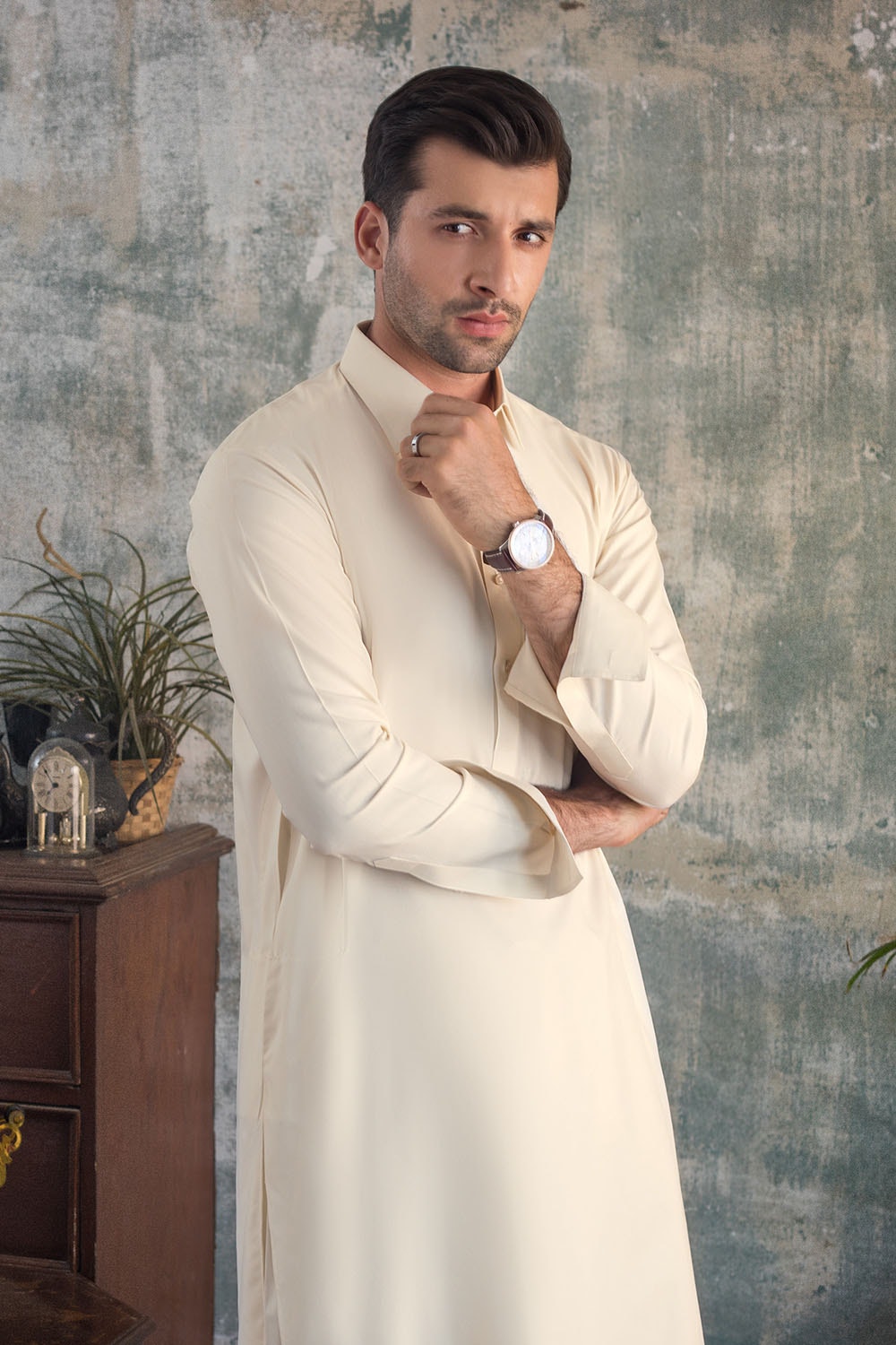 Boski Exclusive Unstitched Fabric Silk with Gift Box