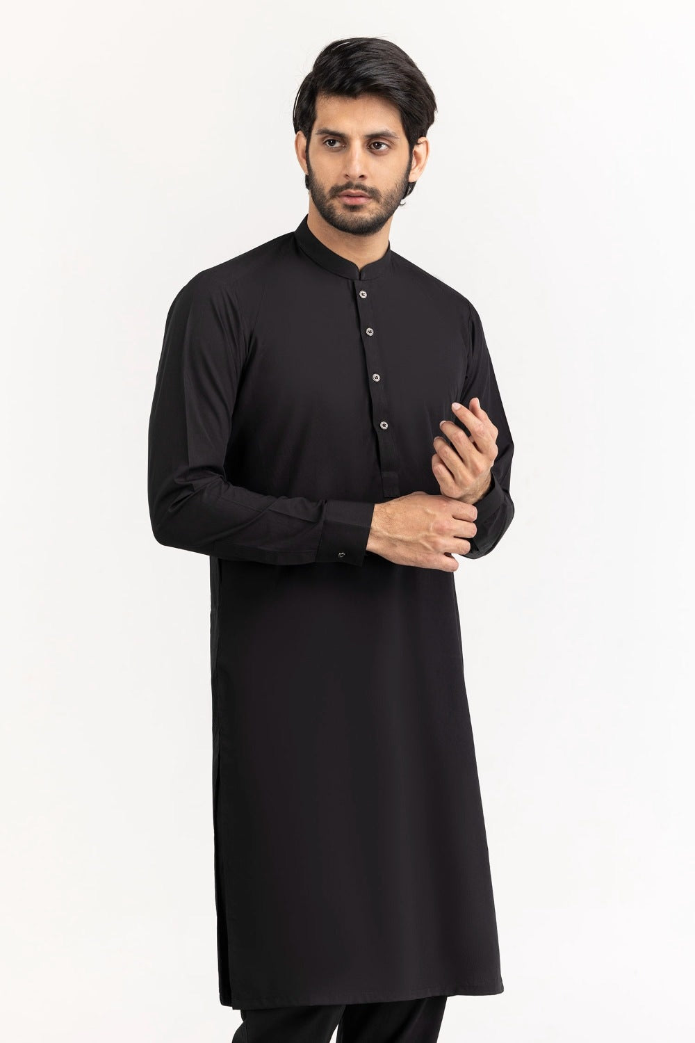 Gini Gold Unstitched Fabric Blended