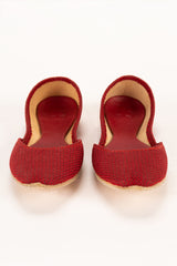 Women Maroon Khussa IDFT-SS22-30