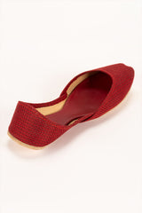 Women Maroon Khussa IDFT-SS22-30