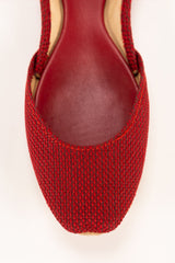 Women Maroon Khussa IDFT-SS22-30