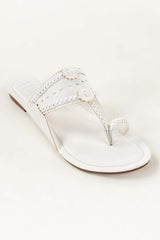 Women White Kolhapuri IDFT-SS22-25