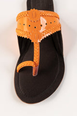 Orange Kolhapuri IDFT-SS22-25