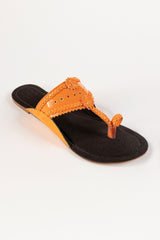 Orange Kolhapuri IDFT-SS22-25