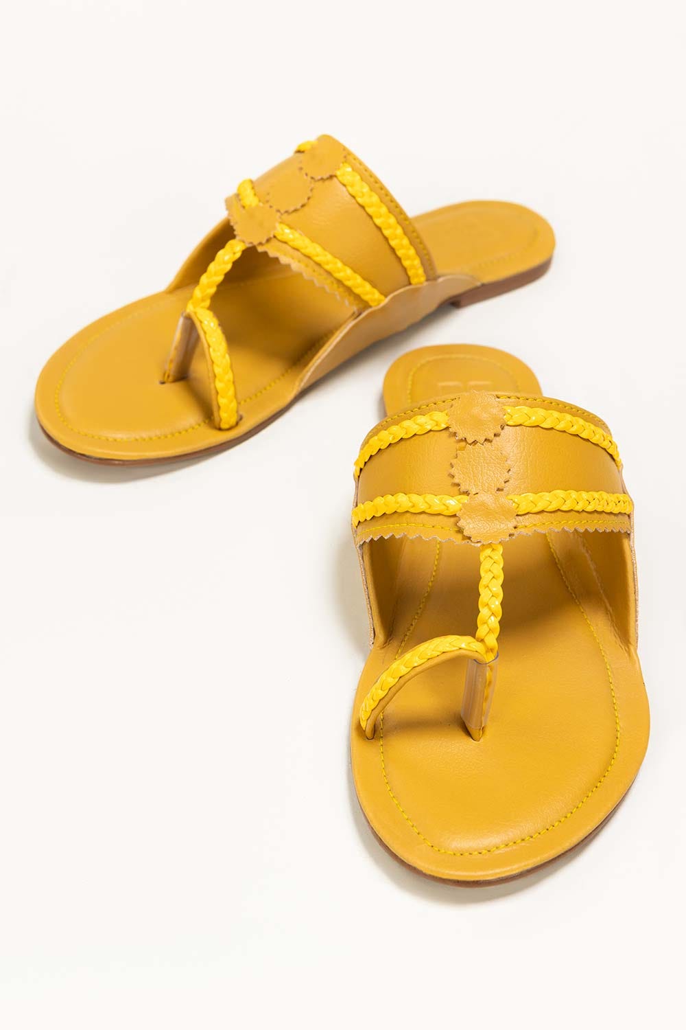 Women Ochre Kolhapuri IDFT-SS22-45