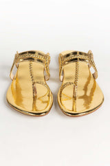 Women Golden Kolhapuri IDFT-SS22-67
