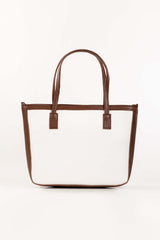 White Brown Shoulder Bag IDB-SS22-75