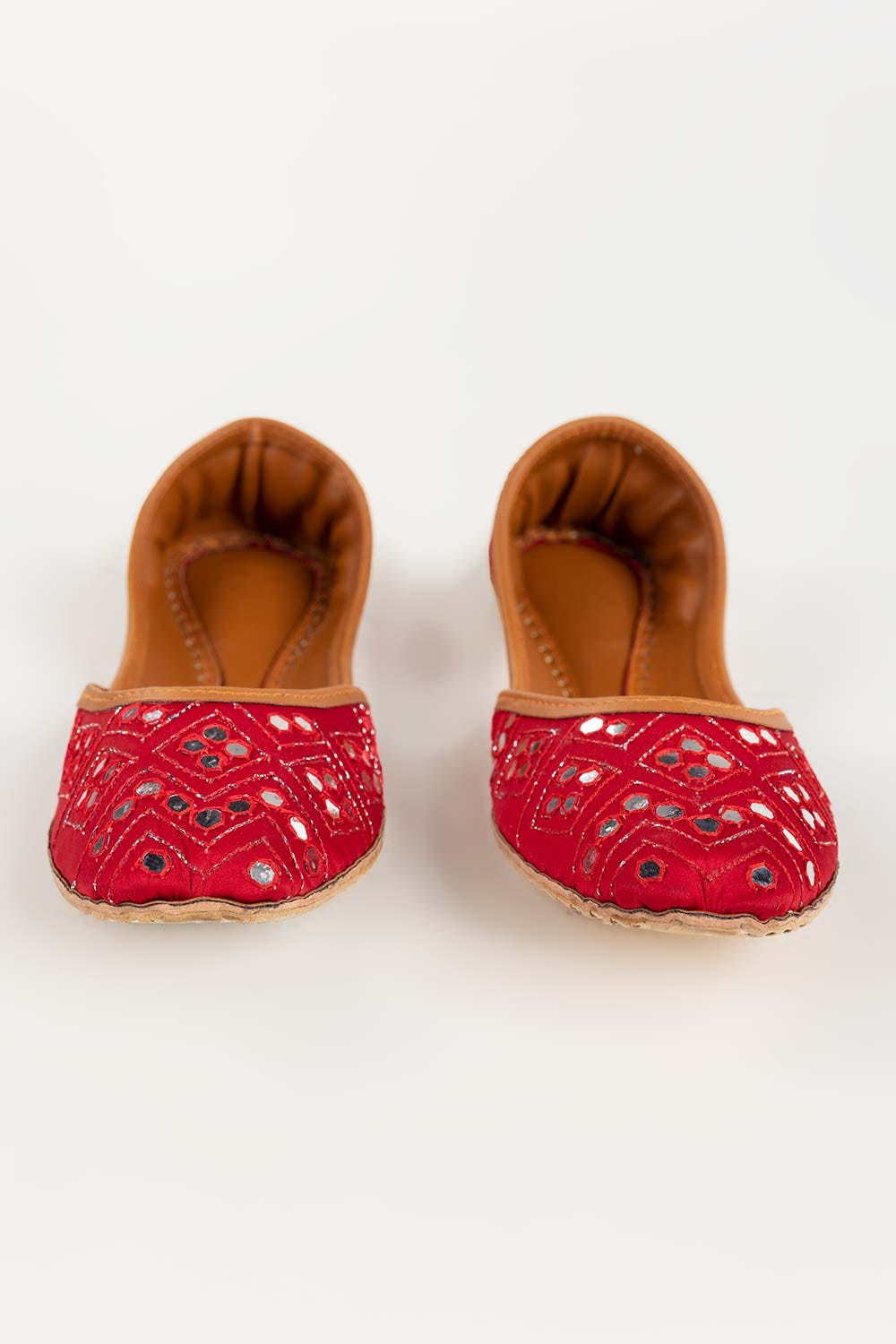 Women Red Khussa IDFT-SS22-73