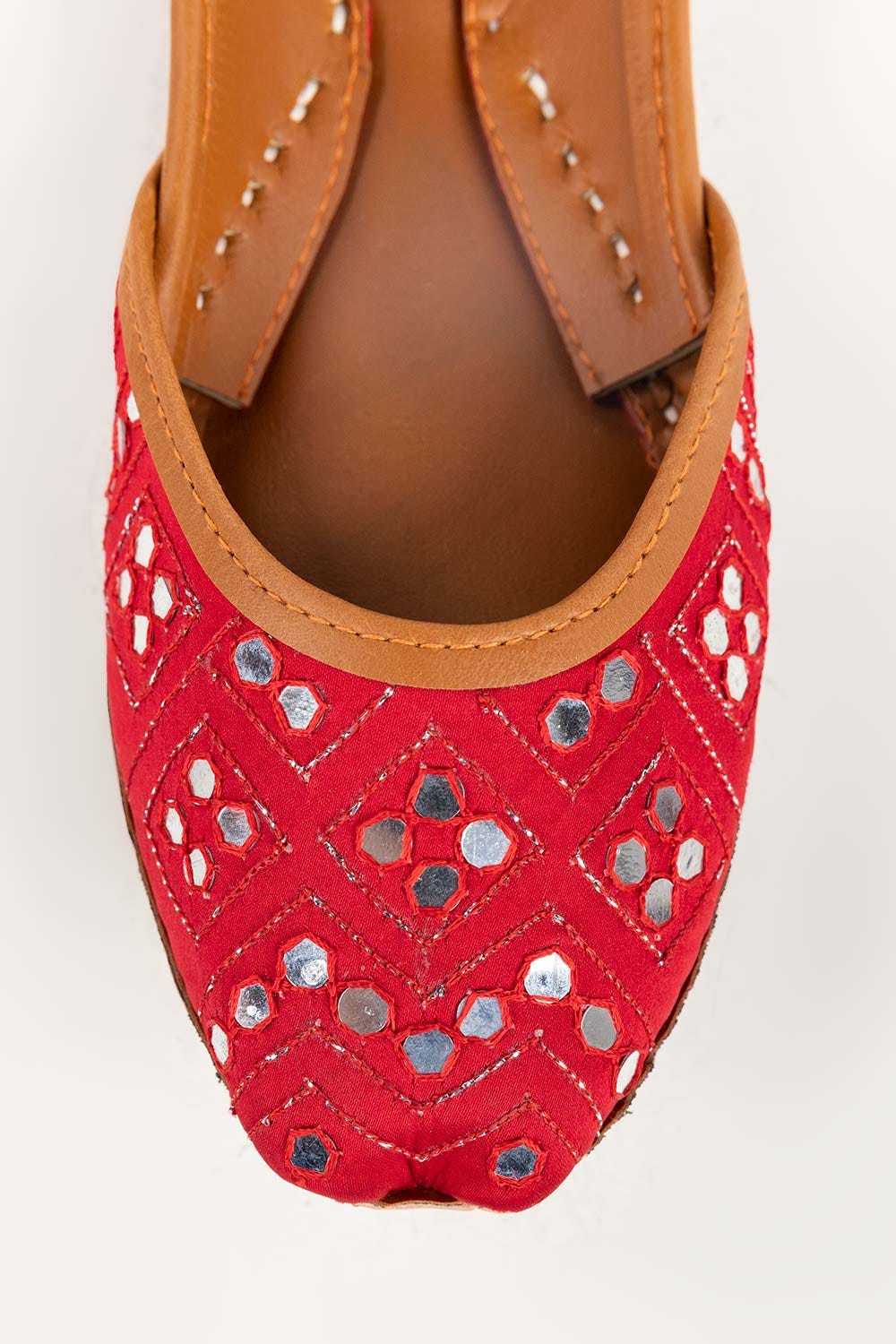 Women Red Khussa IDFT-SS22-73
