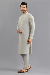 Red Gold Latha Unstitched Fabric Cotton-LF