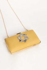 Mustard-Yellow Clutch IDC-SS22-29