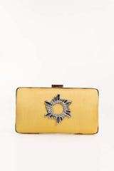 Mustard-Yellow Clutch IDC-SS22-29