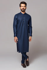 Navy Blue GUL NAYAB MIX & MATCH Unstitched Fabric