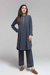 2 PC Premium Fine Wash & Wear Fabric Grey AMBASSADOR-JA N