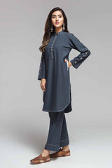 2 PC Premium Fine Wash & Wear Fabric Grey AMBASSADOR-JA N