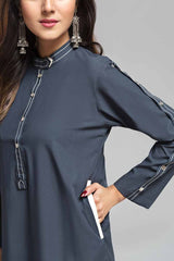 2 PC Premium Fine Wash & Wear Fabric Grey AMBASSADOR-JA N