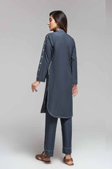 2 PC Premium Fine Wash & Wear Fabric Grey AMBASSADOR-JA N