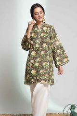 1 Piece Digital Printed Khaddar Shirt SK-87
