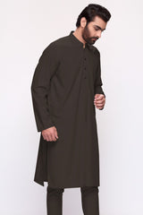 Chocolate Brown Unstitched Fabric Gul 900 Summer Cruise